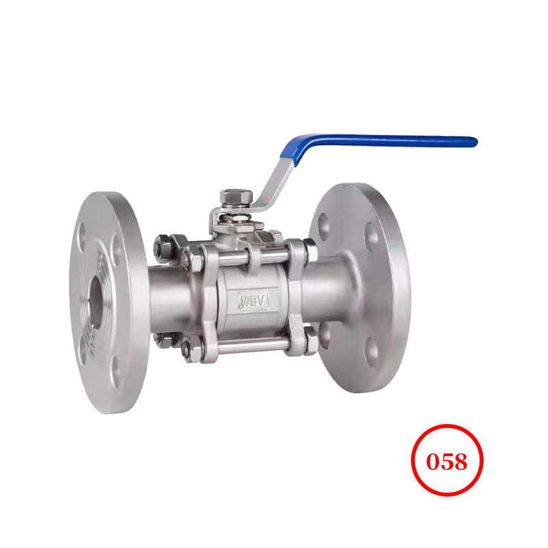 德标三片式法兰球阀 DIN 3PC flange ball valve Q41F-40