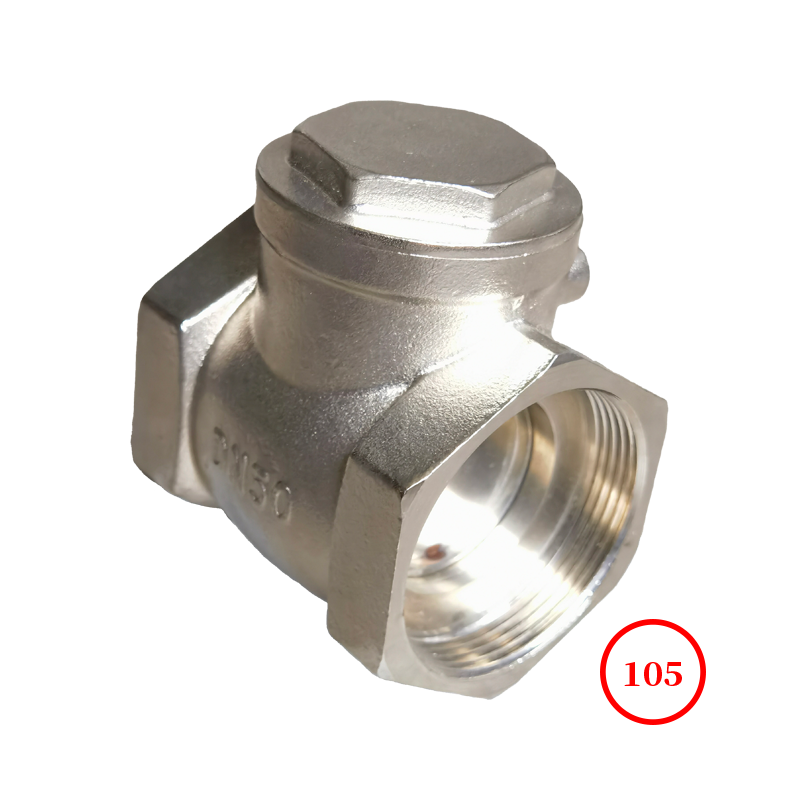 黄铜内螺纹止回阀 brass FNPT swing check valve H14W-16T