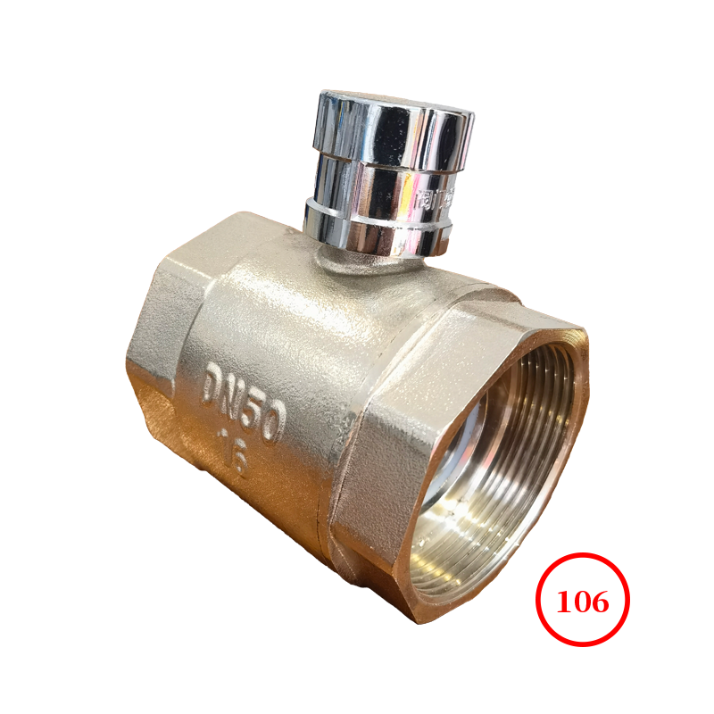 黄铜磁性锁闭螺纹球阀 brass magnetic locking FNPT ball valve FDQ11F-16T