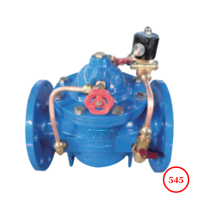 电动球墨铸铁水力控制阀 electric SG iron hydraulic control valves SK600X-10/16/25Q