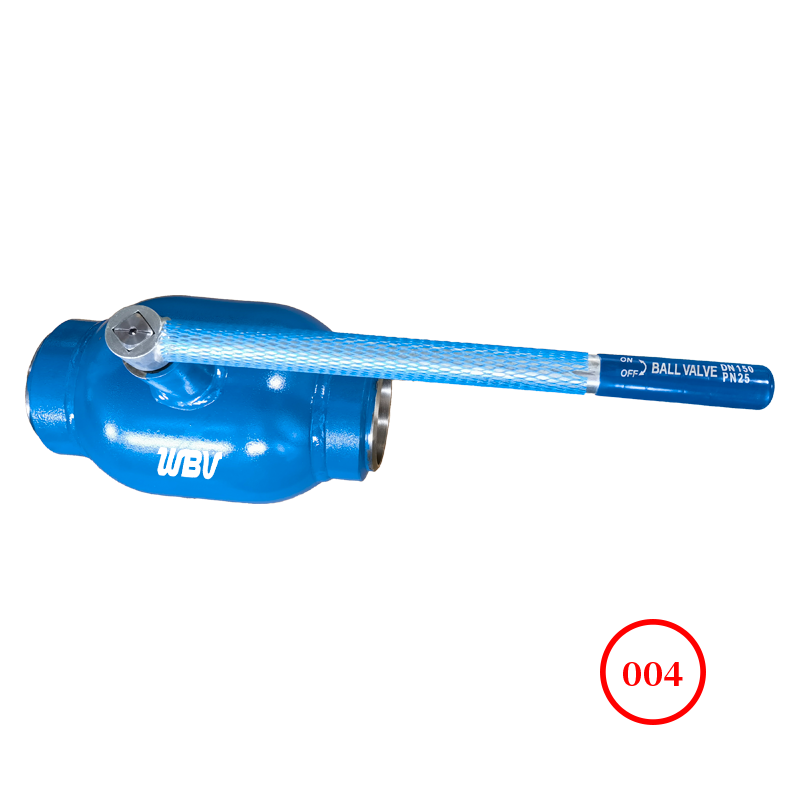 全焊接全通径球阀Q61HF-16/25C CF8球 活动手柄 防腐蚀漆