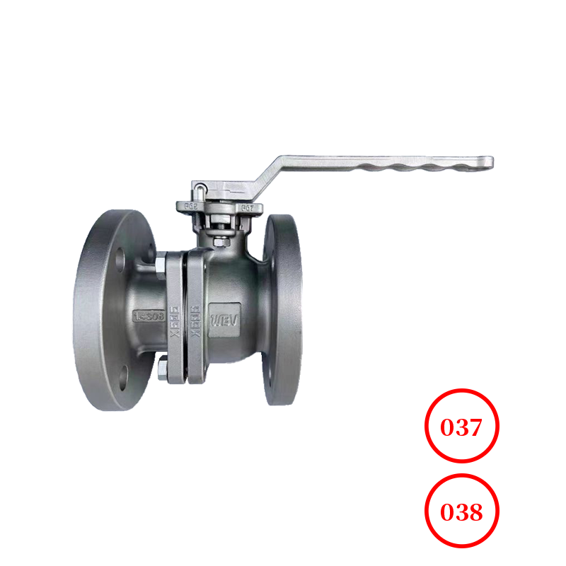 德标高平台法兰球阀 DIN high-platform flange ball valve Q41F-16