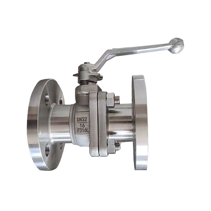 国标两片式锻钢高压法兰球阀 Q41F-PN16~100 304 RF/MF连接法兰