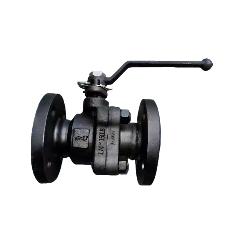 美标两片式锻钢高压法兰球阀 Q41F-150LB~600LB A105 RF/MF连接法兰